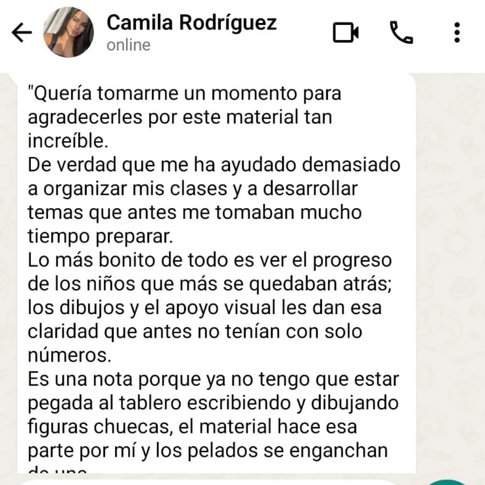 Testimonio de una docente 3